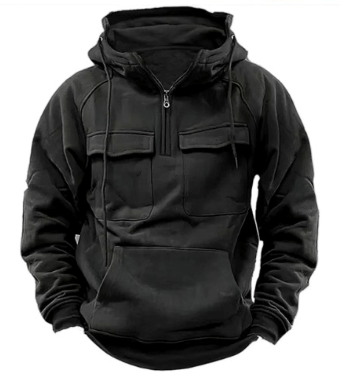Varnox | Hoodie met halve rits