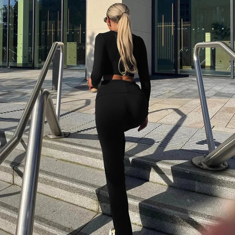 Zayla | Trendy crop set