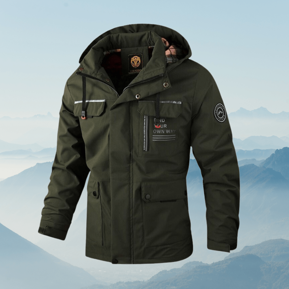 Logan | Actieve jas met capuchon