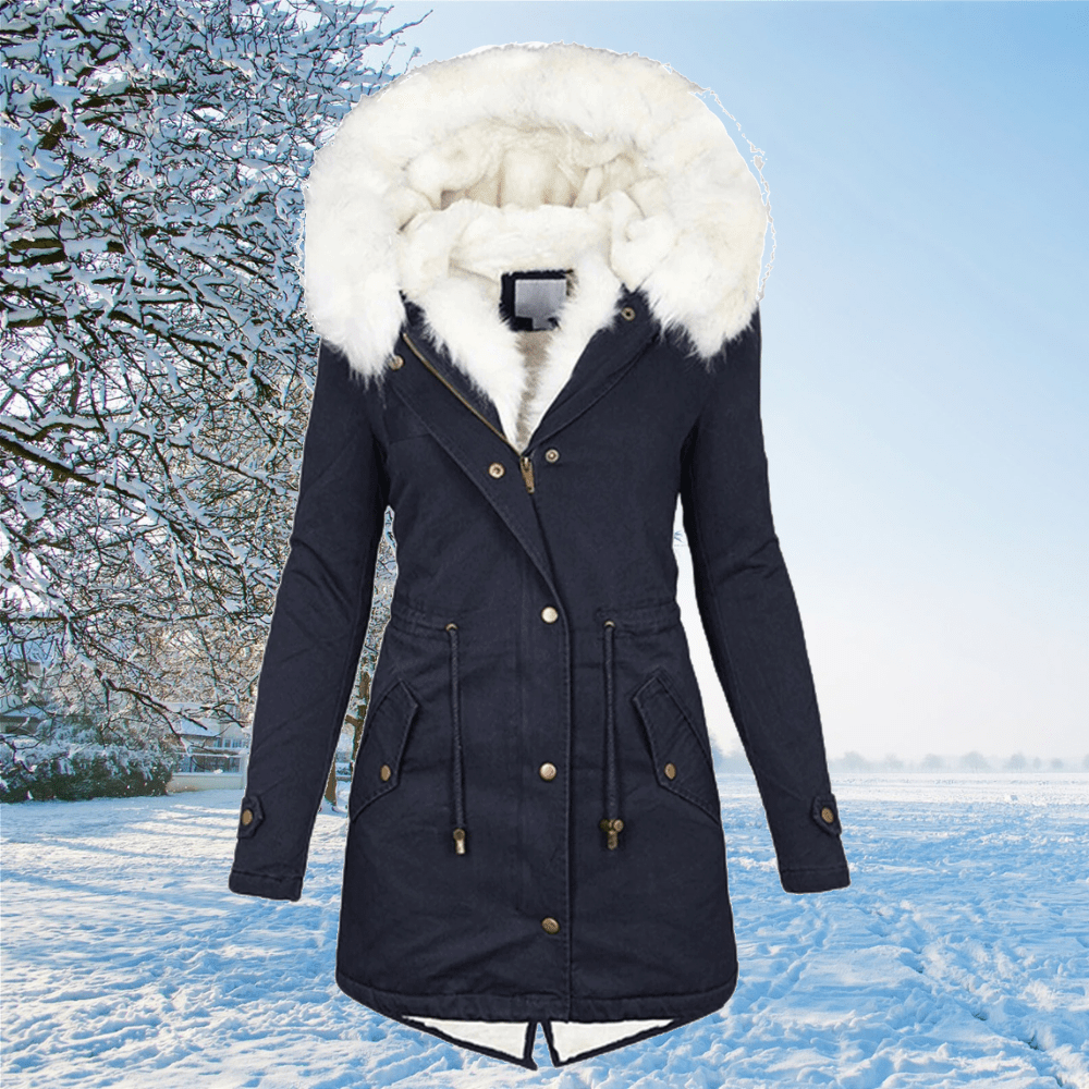 Amelia | Comfortabele winterjas met capuchon