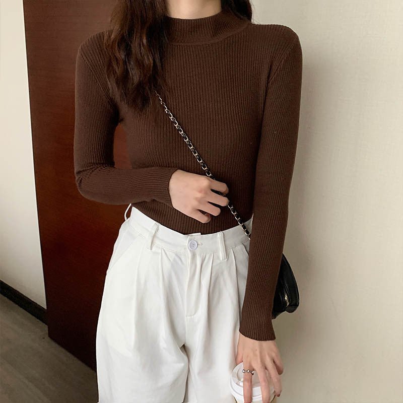 Yelena | Elegante, nauwsluitende gebreide trui