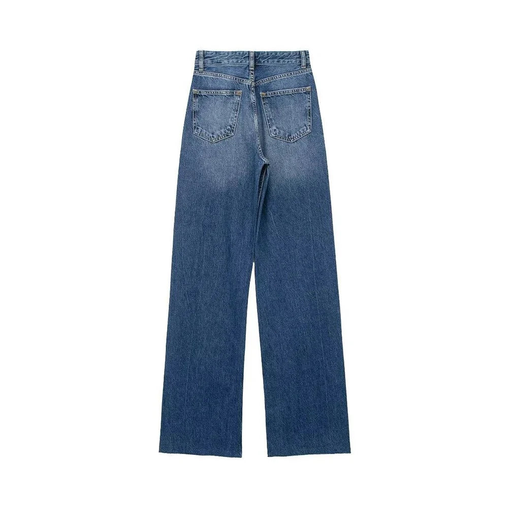 Velina | Moderne jeans met rechte pijpen