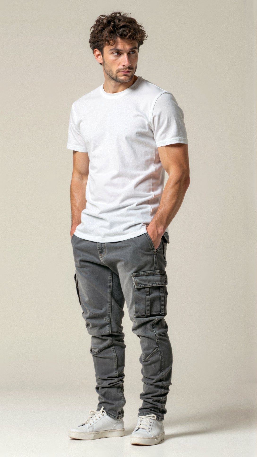 Arnhard | Active Stretch Cargo Jeans