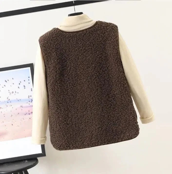 Brigunda | Zacht aanvoelend pluche vest