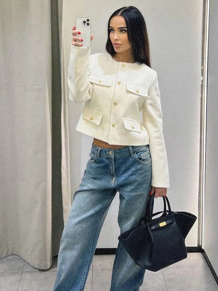 Elsie | Klassieke tweedblazer