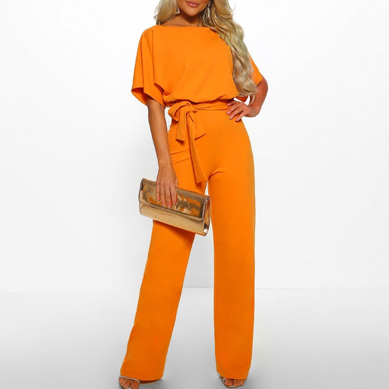 Melanie | Casual jumpsuit met riem