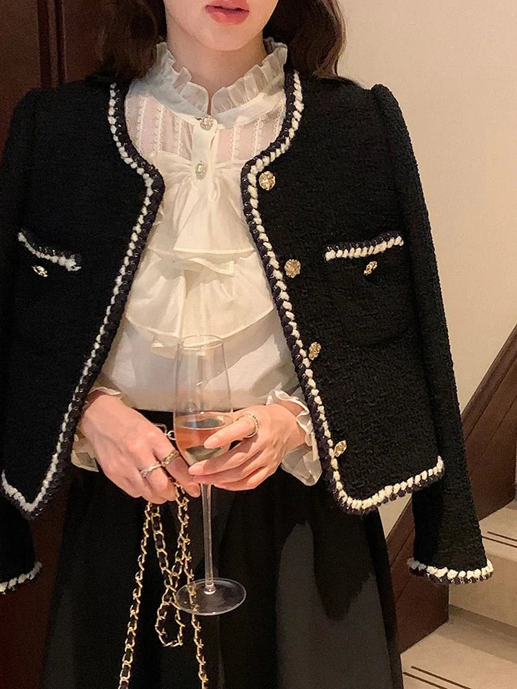 Virelda | Vintage-geïnspireerde tweedblazer