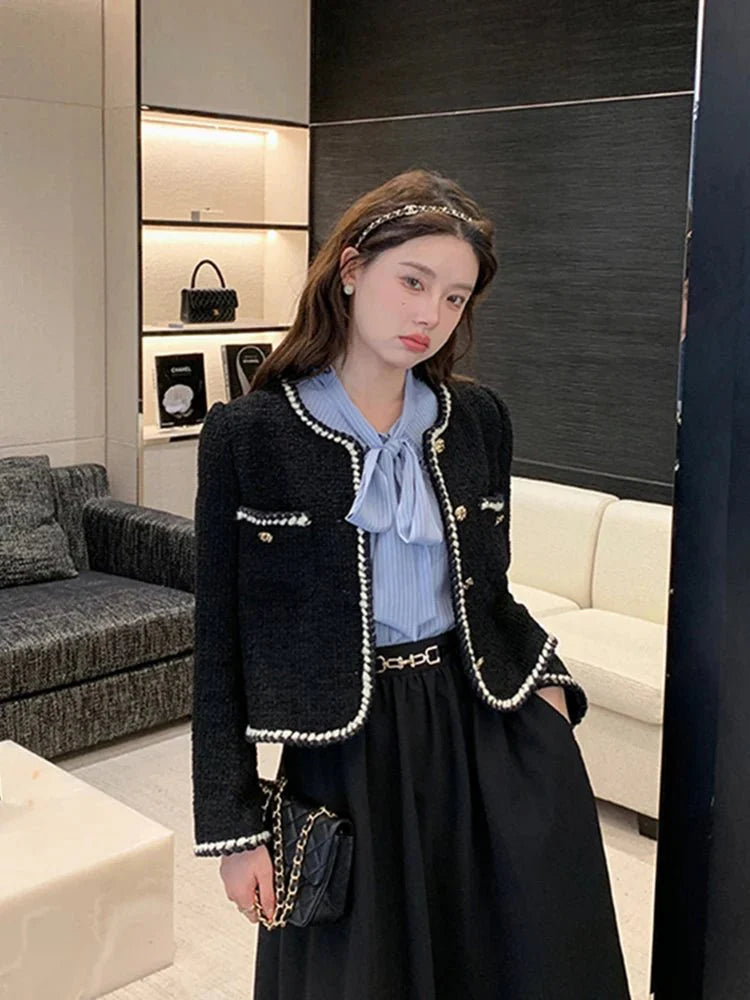 Virelda | Vintage-geïnspireerde tweedblazer