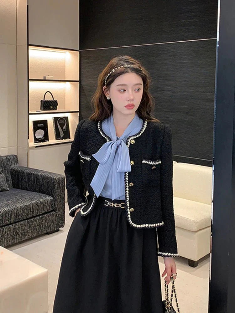 Virelda | Vintage-geïnspireerde tweedblazer