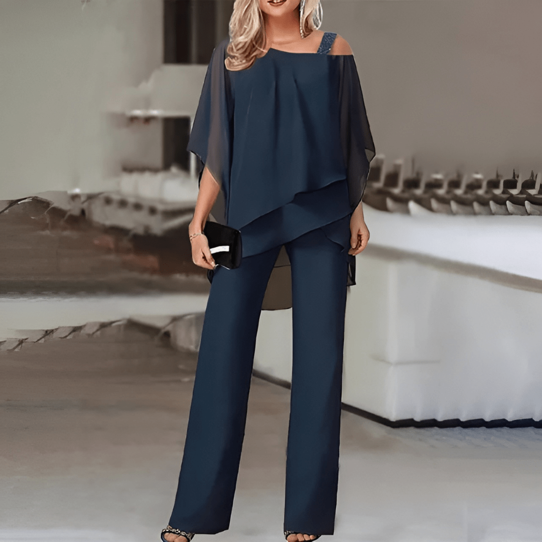 Elvire | Off-shoulder top en broekset