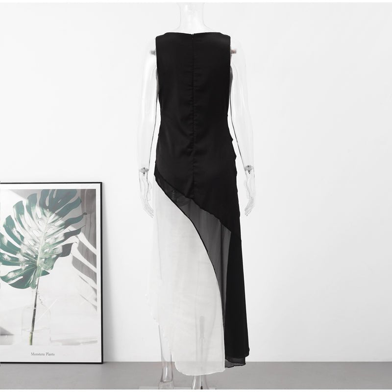 Thalurea | Gelaagde maxi-avondjurk