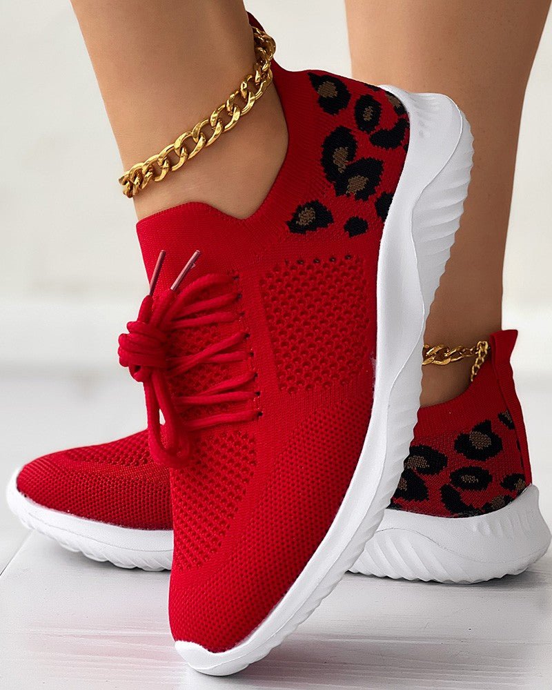 Felira | Sportieve sneakers met luipaardprint