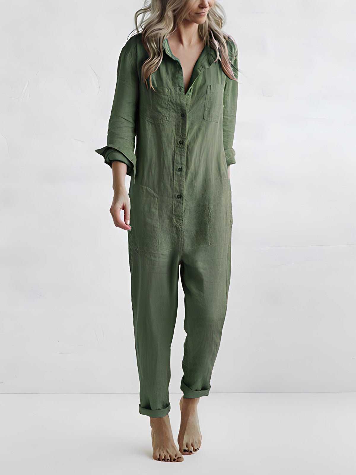 Kaja | Ontspannen pasvorm casual jumpsuit
