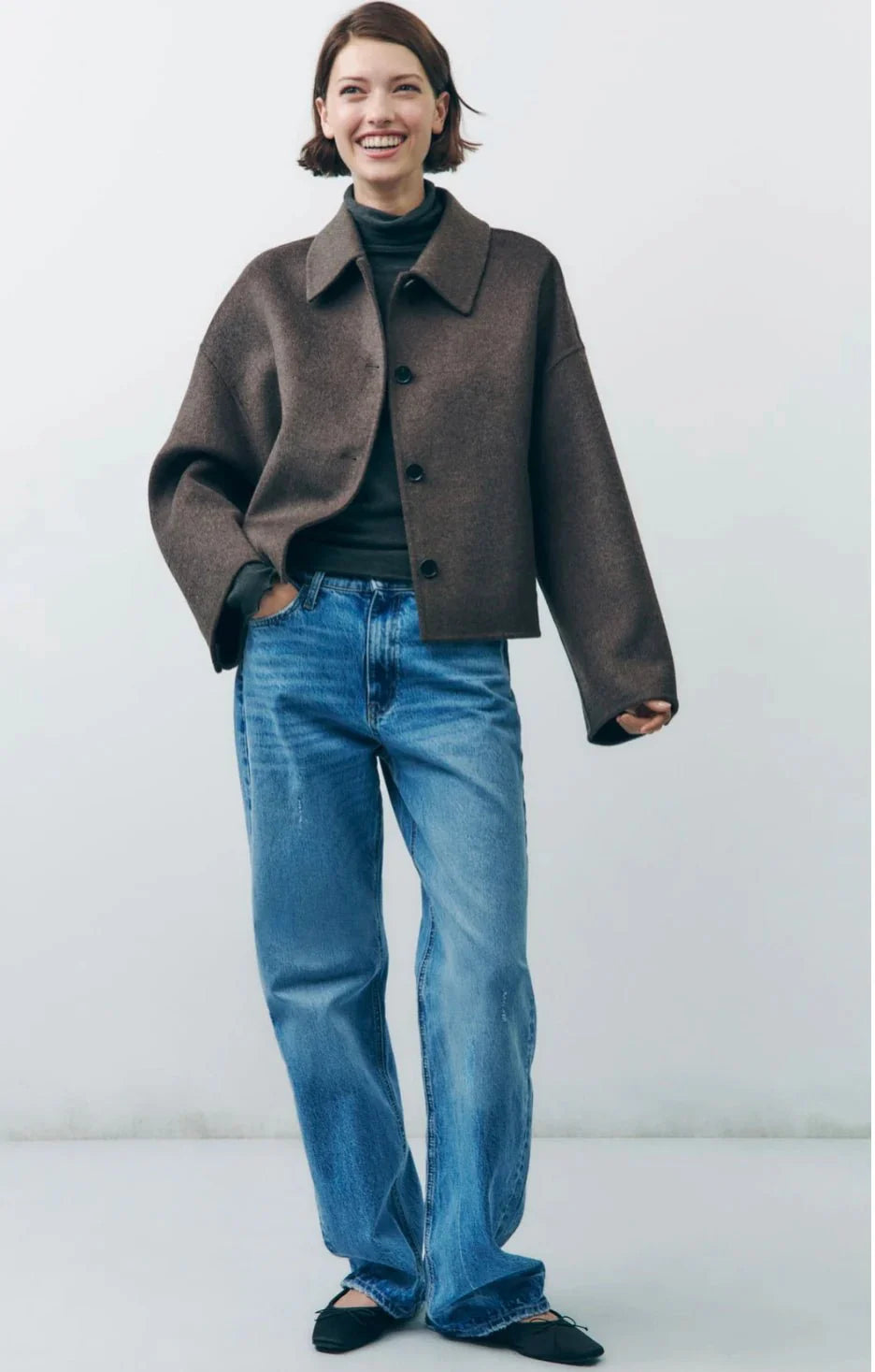 Irmara | Stijlvolle oversized winterjas