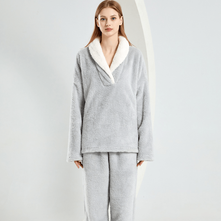 Krista | Comfortabele dikke pyjamaset
