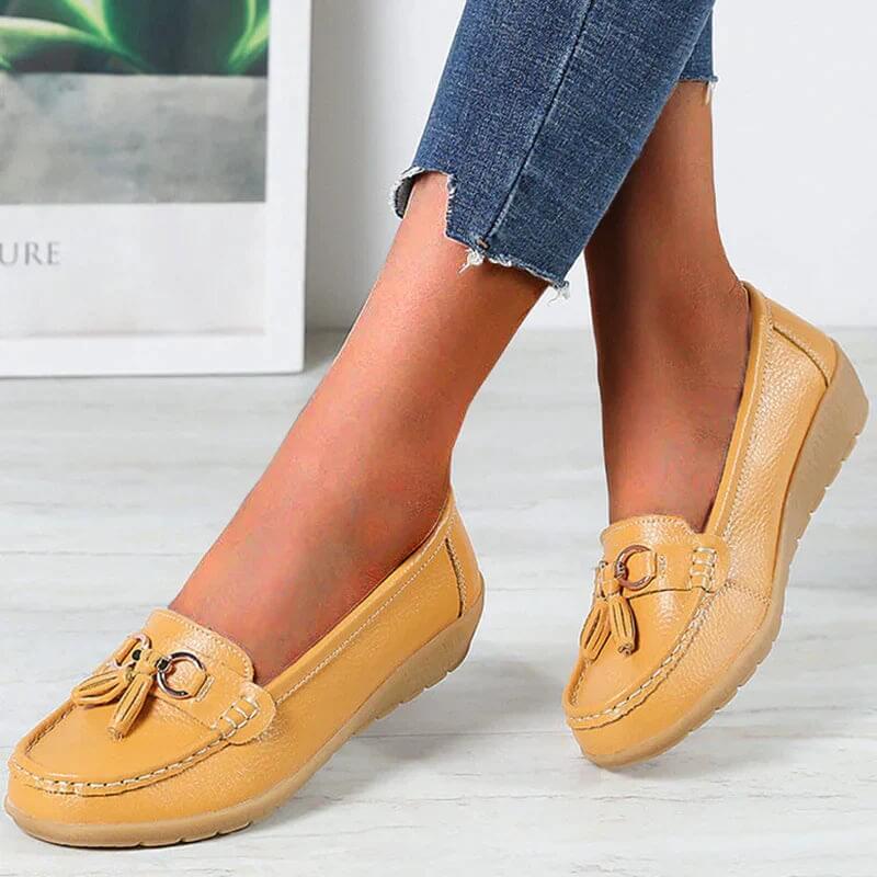 Natalie | Tijdloze platte loafers