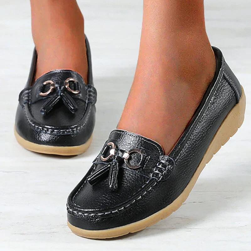 Natalie | Tijdloze platte loafers