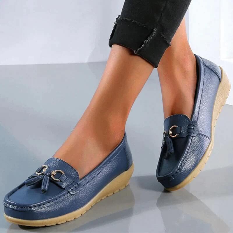 Natalie | Tijdloze platte loafers