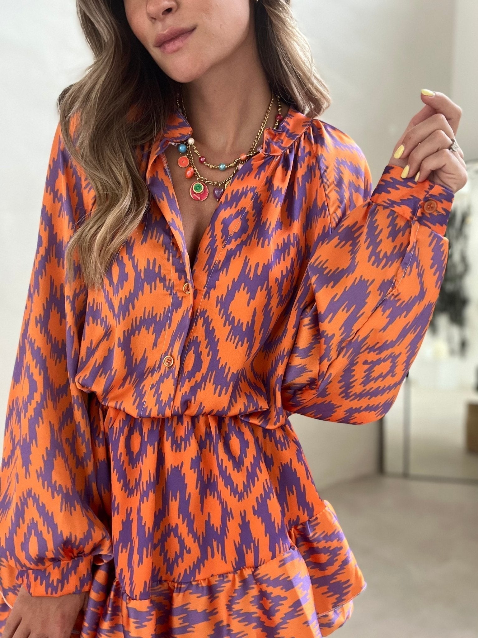 Lara | Stijlvolle jumpsuit met Aztekenprint