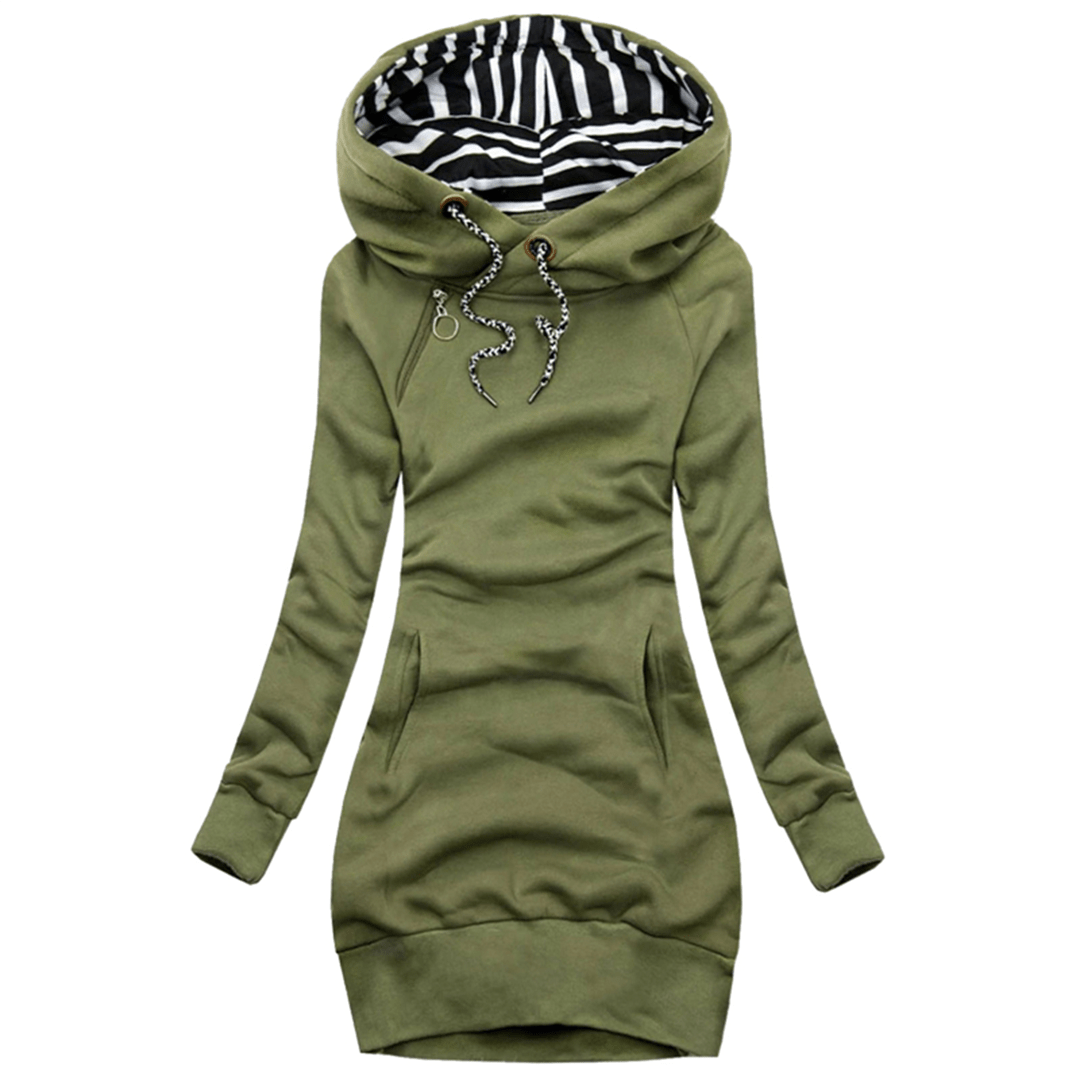 Quinley | Casual hoodie-jurk