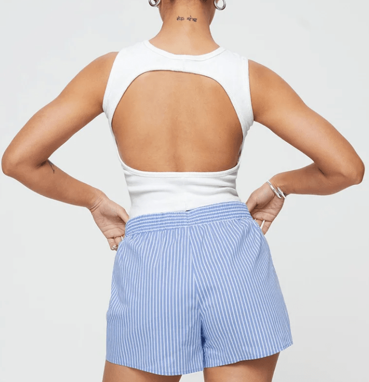 Sloane | Casual gestreepte zomershorts