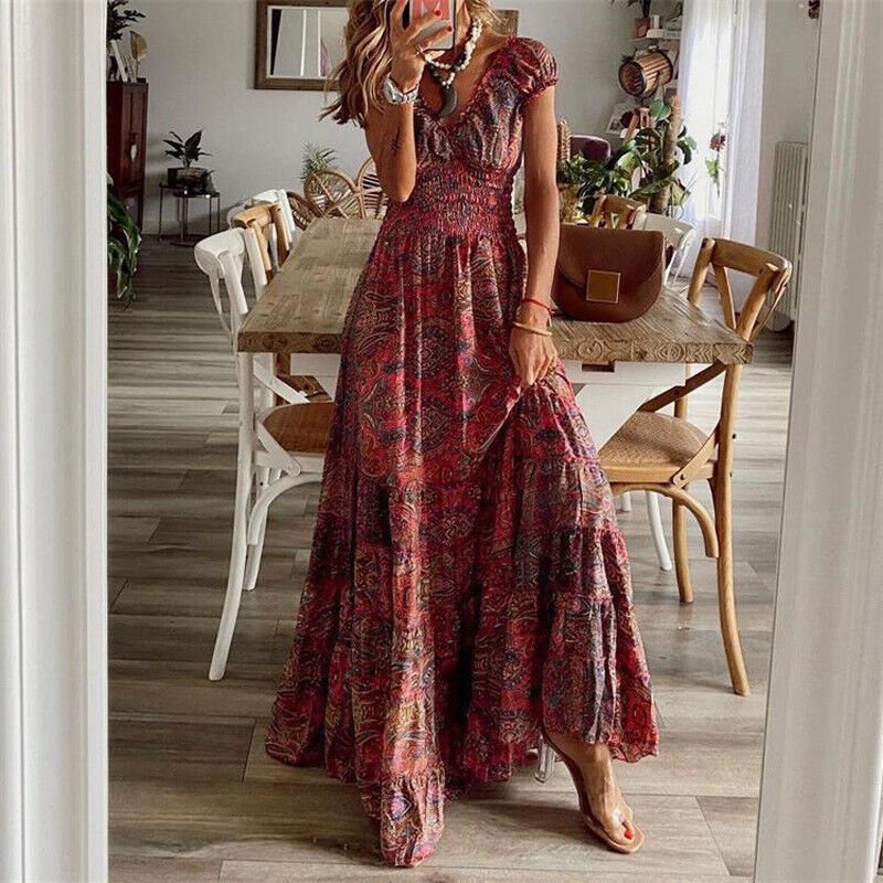 Kennedy | Luchtige Boho Maxi Jurk