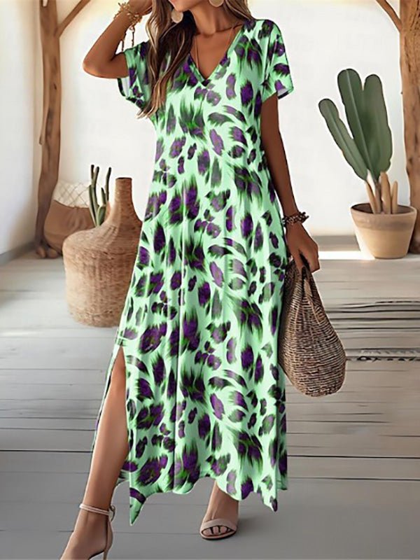 Lunara | Maxi-jurk met print en relaxte pasvorm