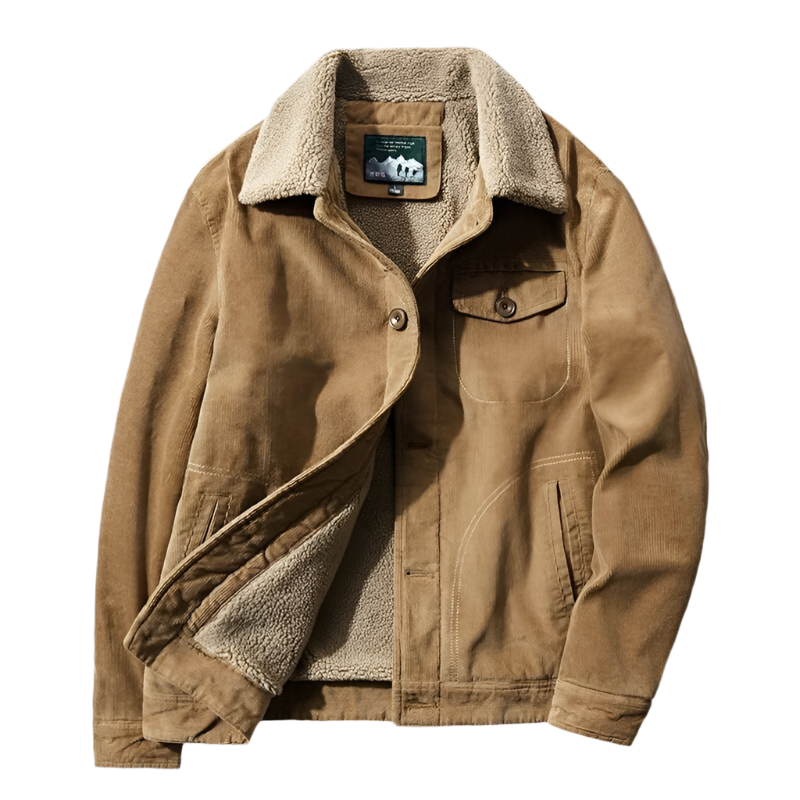 Thermisch gevoerde outdoorjas voor heren – Brannic