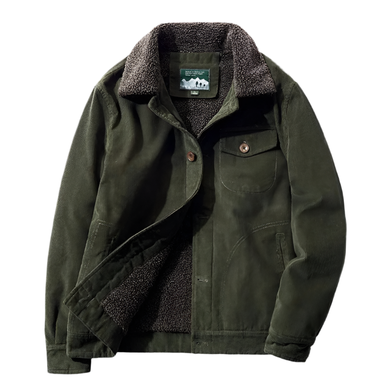 Thermisch gevoerde outdoorjas voor heren – Brannic