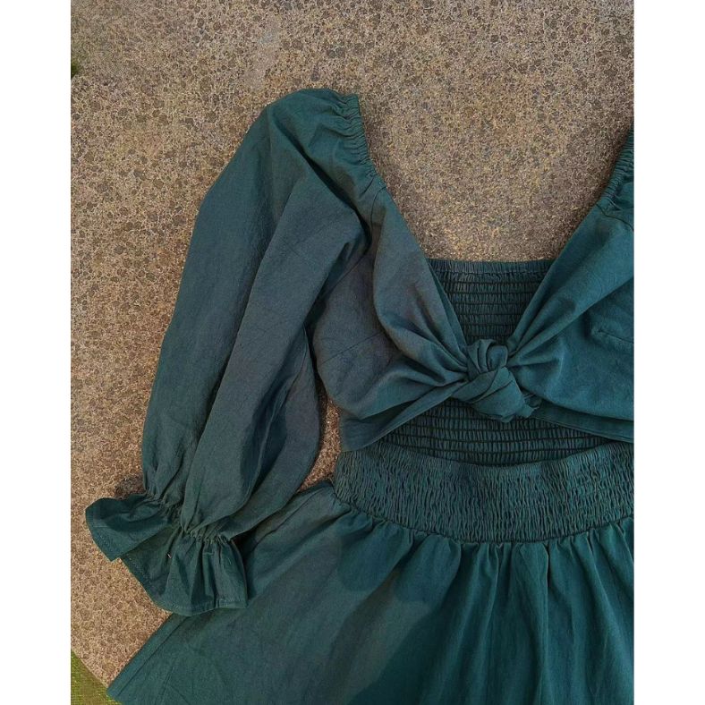 Trinity | Omkeerbare casual midi-jurk