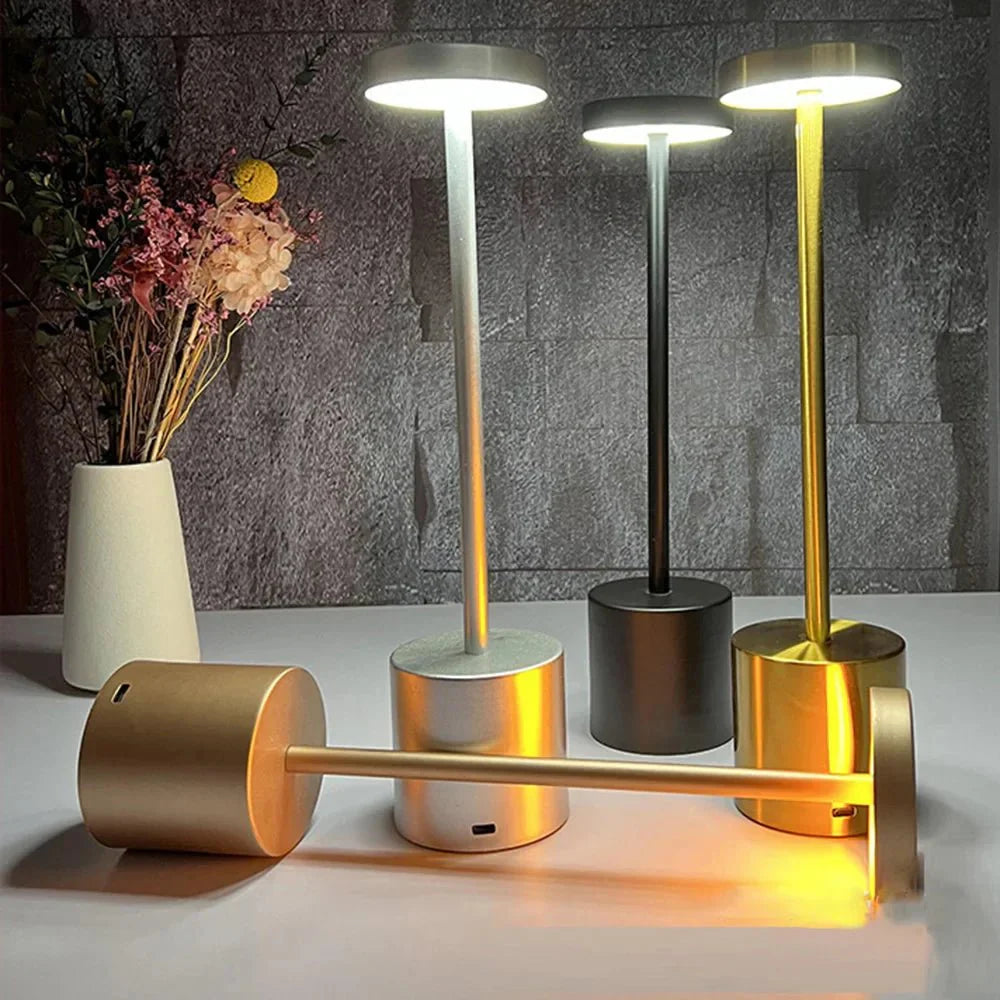 Glintora | Stijlvolle moderne draadloze touchlamp