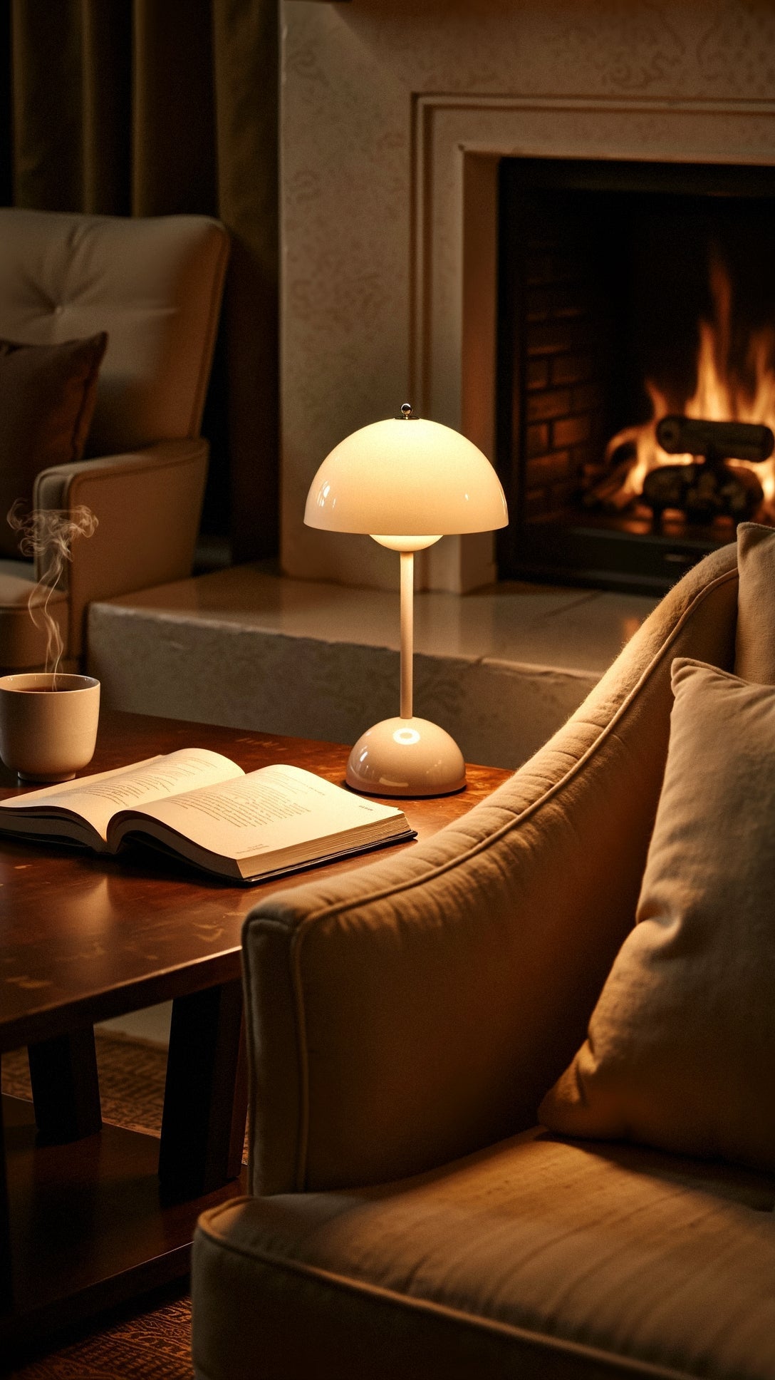 AuraLite – Moderne draadloze tafellamp