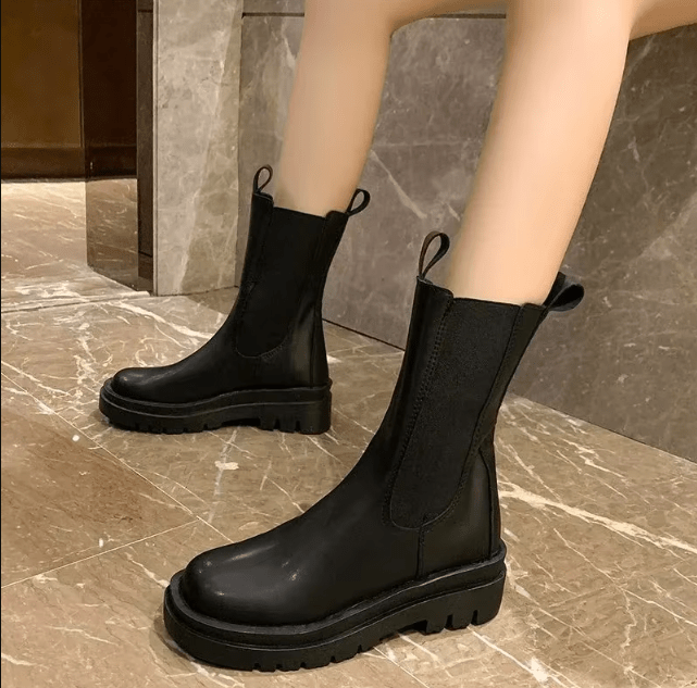 Zorynthia | Chelsea mid-boots met Eclipse-Tread profiel
