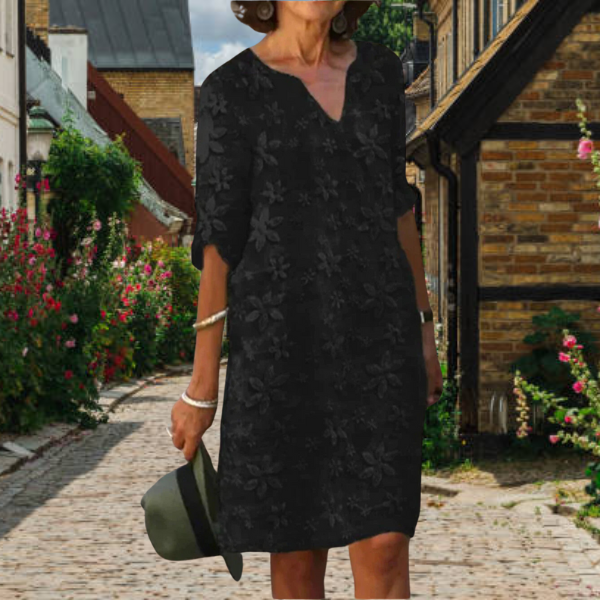 Celeste | Elegante midi-jurk