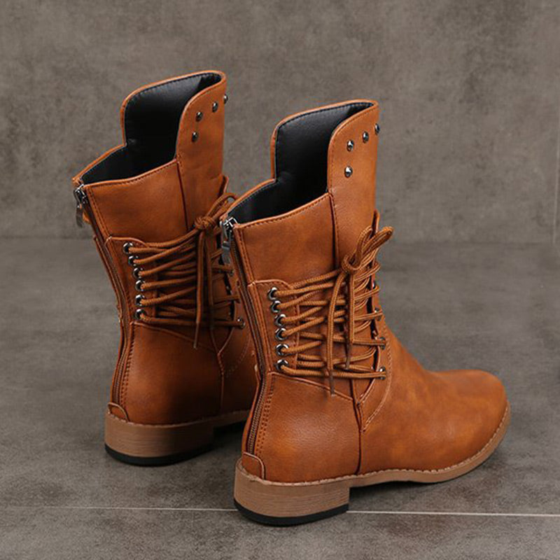 Klassieke leren veterschoenen